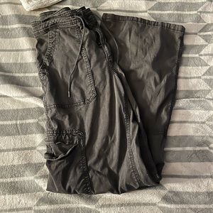 Green Baggy American Eagle Cargos, Size: 8